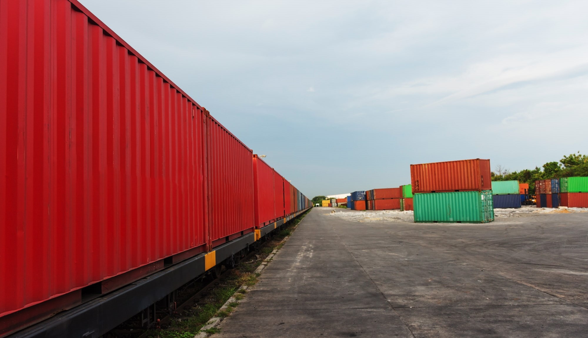 Container Transport nach Russland